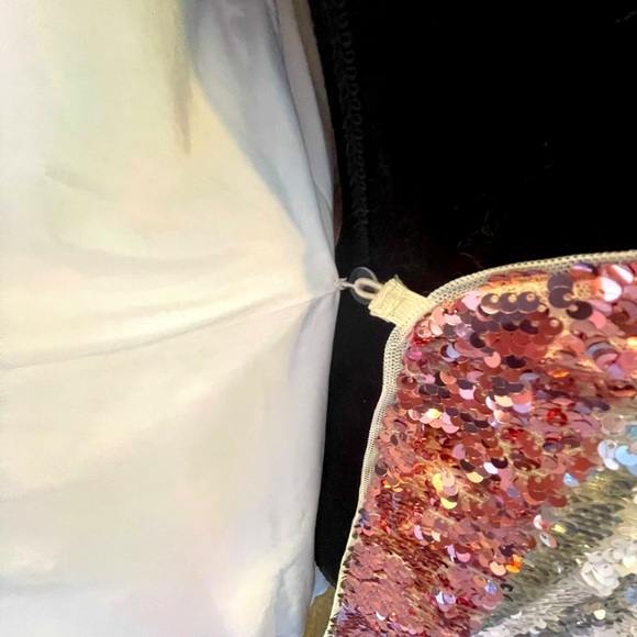 Aidan by Aidan Mattox Sequin Party Midi Wrap Ss 6 - Picture 12 of 15